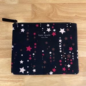 Kate Spade Black Star Pouch